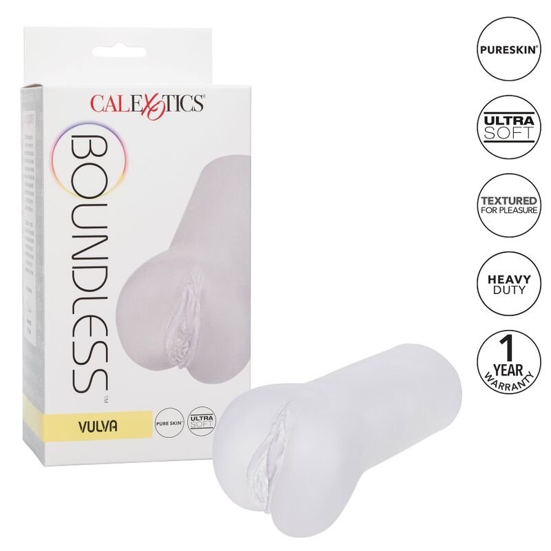 Stroker Masculino Boundless Vulva Transparente