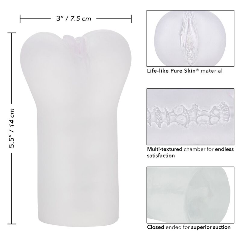 Stroker Masculino Boundless Vulva Transparente