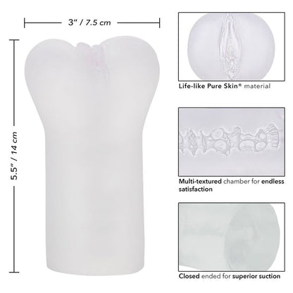 Stroker Masculino Boundless Vulva Transparente