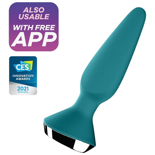 Satisfyer Plug-ilicious 2 Vibrador Anal Verde com Controlo por App