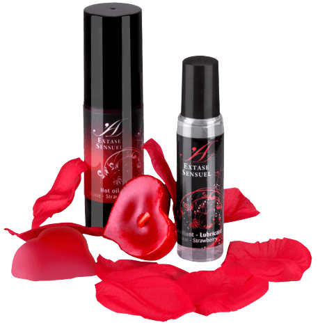 Baú de Paixão Vermelho - Kit Sensual para Casais