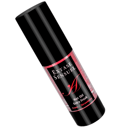 Óleo Estimulante de Morango Calor Viagem 35 ml
