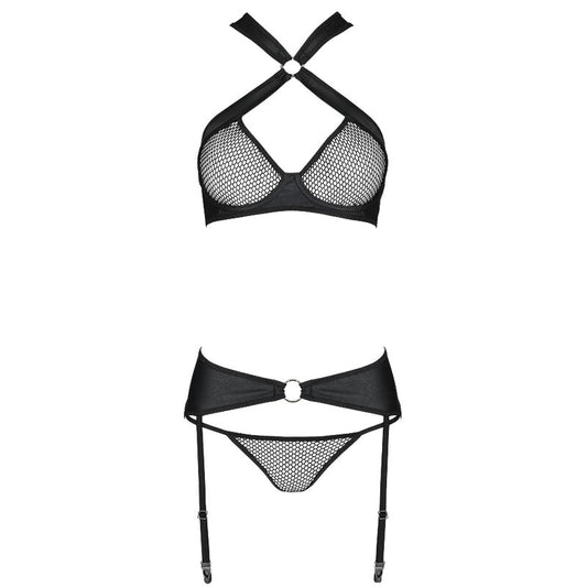 PASSION - CONJUNTO DE COURO ECOLÓGICO AMANDA S/M