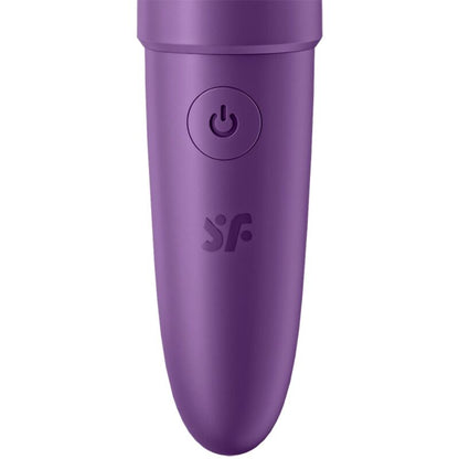 Satisfyer Ultra Power Bullet 6 Roxo, mini vibrador recarregável de silicone macio para prazer discreto.
