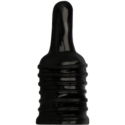 Close-up do OHMAMA FETISH Dedal Anal Texturizado de Silicone Sensorial, mostrando a sua textura ergonómica.