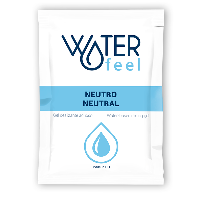 WATERFEEL Gel Deslizante Neutro Base de Água 6ml para lubrificação íntima