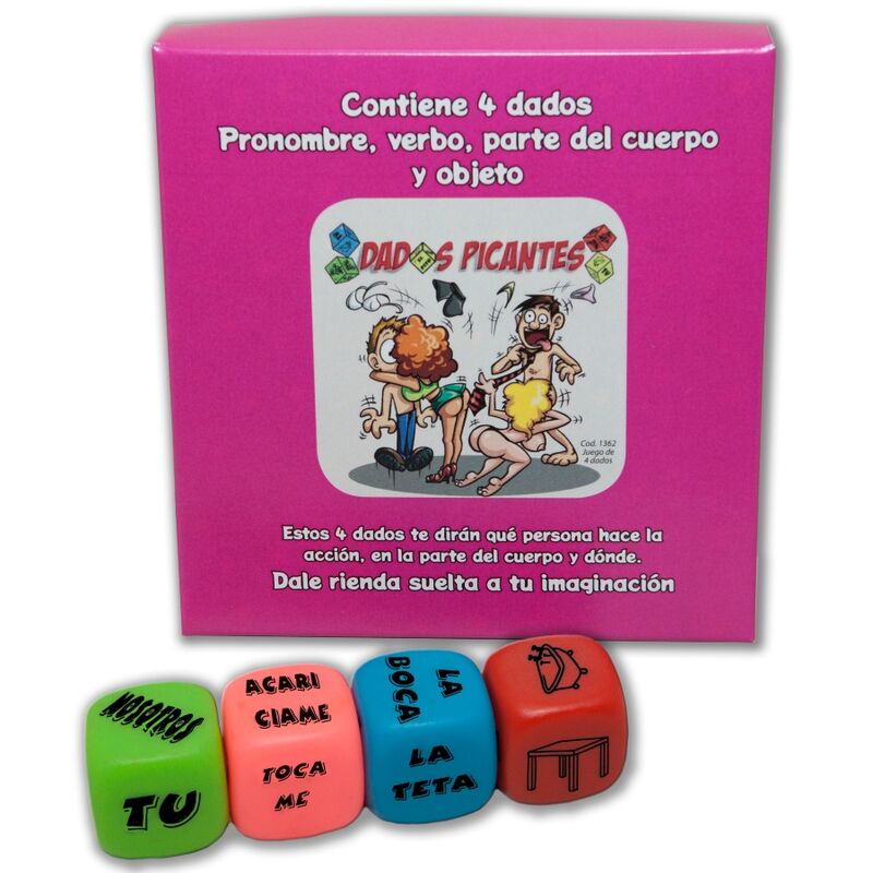 Jogo de Dados Erótico de Ação e Localização