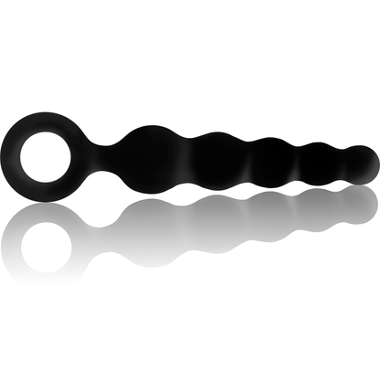 OHMAMA Plug Anal de Silicone Nivelado, mostrando seu design suave e material seguro.