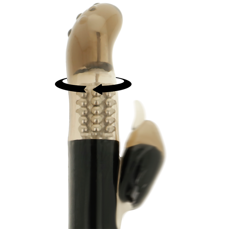 Vibrador Rotador OHMAMA Delfin com design ergonómico e estimulador de clitóris