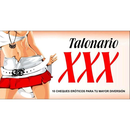 Talonário de Cheques Sensuais XXX