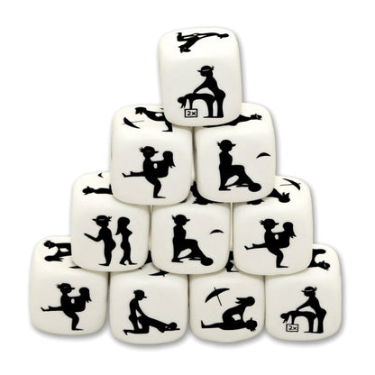 Dados de Pose Brancos