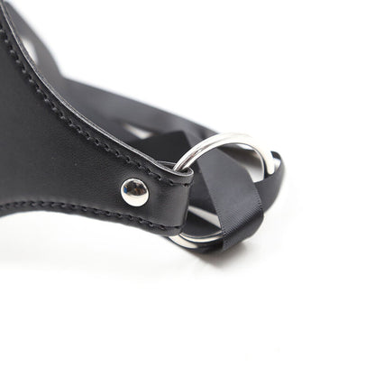 OHMAMA FETISH Máscara Felina com detalhes de design elegante.