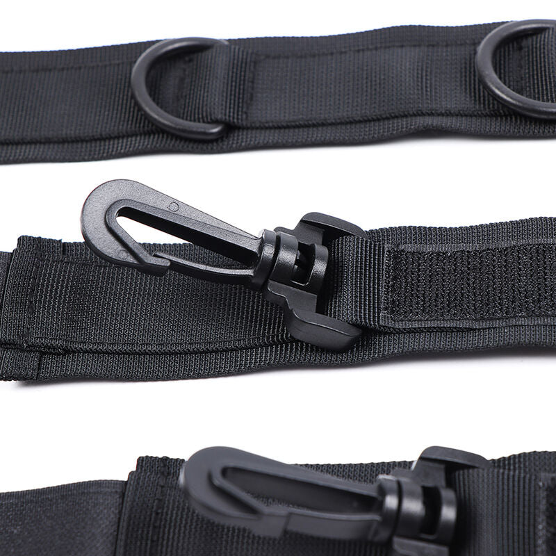 Conjunto OHMAMA Algemas e Colar de Nylon Ajustável para jogos BDSM.