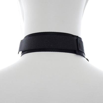 Conjunto OHMAMA Algemas e Colar de Nylon Ajustável para jogos BDSM.
