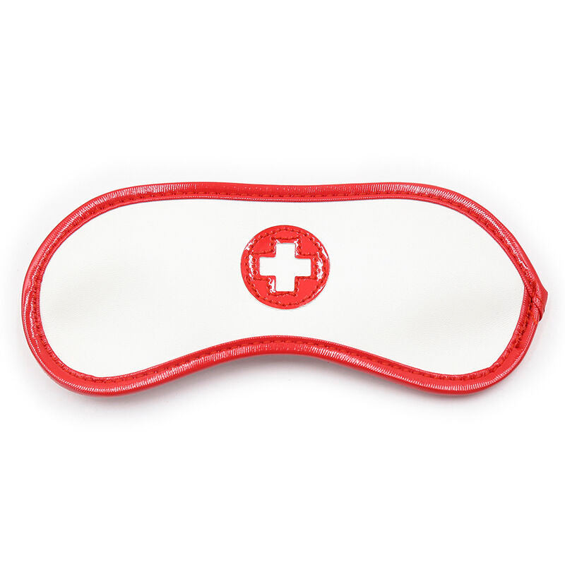 OHMAMA Mini Conjunto Fetiche Enfermeira 3 Peças para roleplay erótico e fantasia