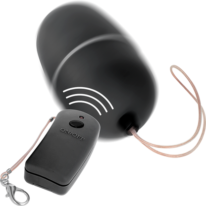 Ovo Vibrante com Controle Remoto Preto