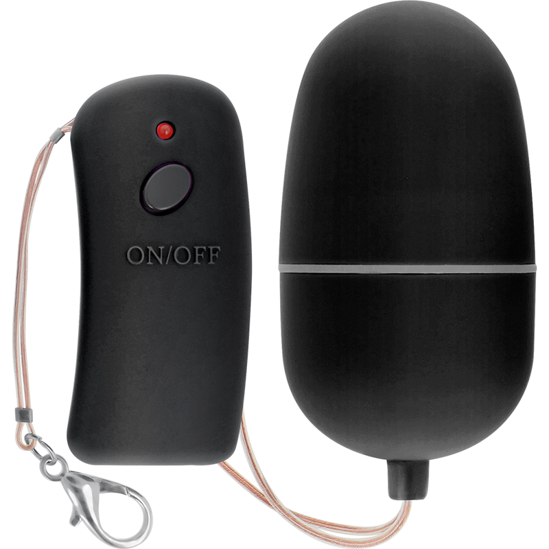 Ovo Vibrante com Controle Remoto Preto