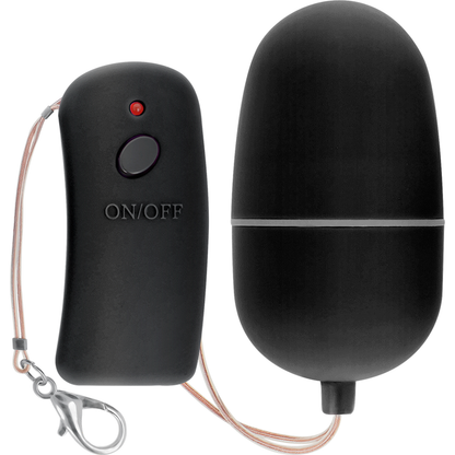 Ovo Vibrante com Controle Remoto Preto
