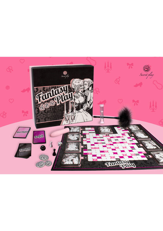 Jogo de Tabuleiro Erótico SECRETPLAY Fantasy Play para casais.