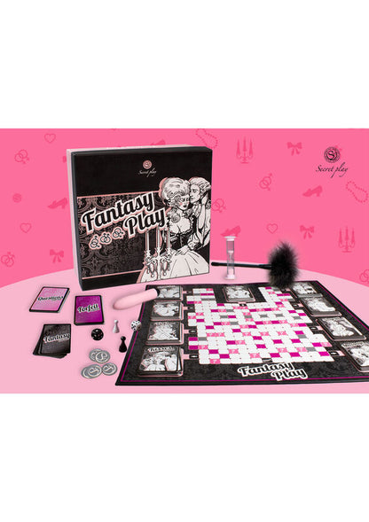 Jogo de Tabuleiro Erótico SECRETPLAY Fantasy Play para casais.
