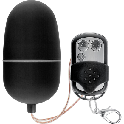 Ovo Vibrante com Controle Remoto M Preto