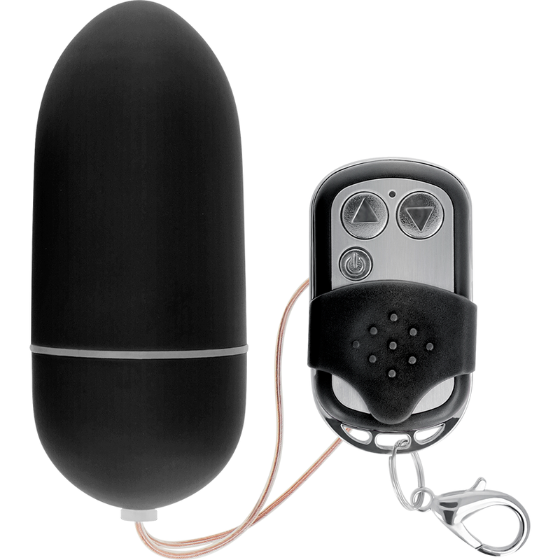 Ovo Vibrante com Controle Remoto L Preto