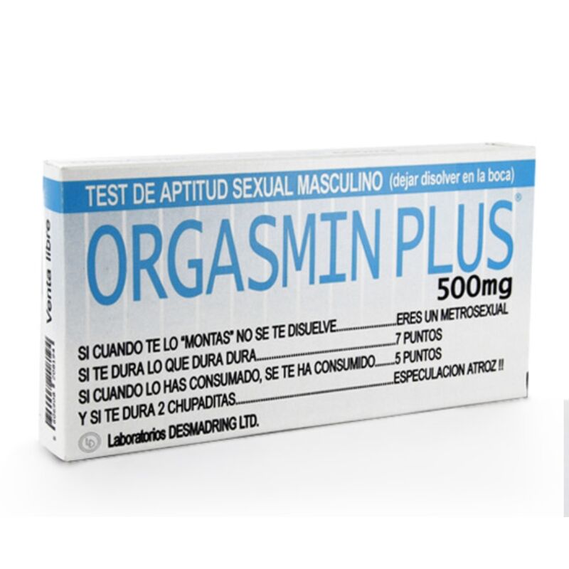 Caixa de Doces Eróticos Masculina Orgasmin Plus