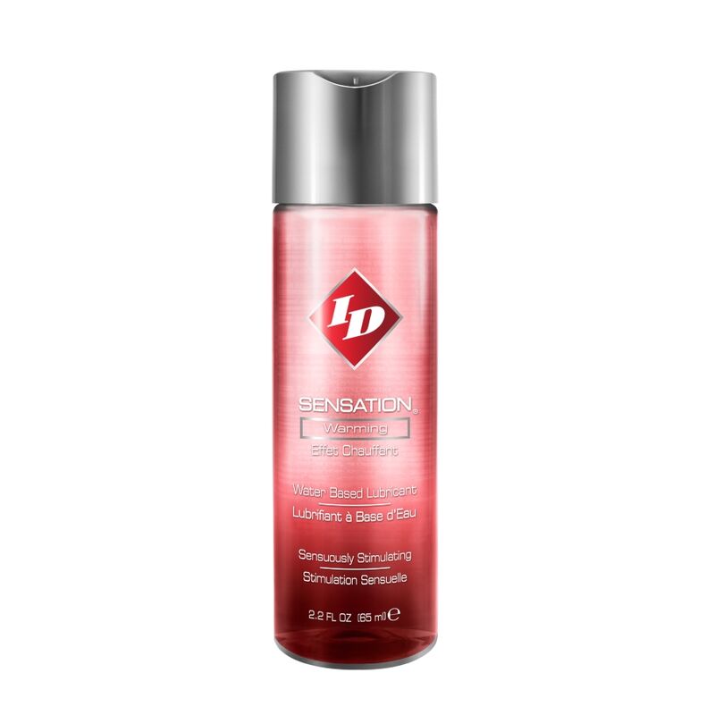 ID SENSATION Lubrificante Aquecimento Sensation 65 ML para prazer íntimo.