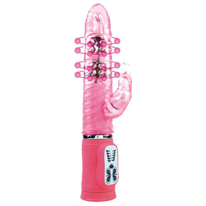 Close-up do Vibrador Rotador BAILE Coelho da Paixão Rampante, destacando seu design e textura.
