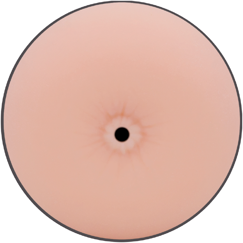 Masturbador Jamyjob com entrada anal, interior texturizado e design ergonómico.