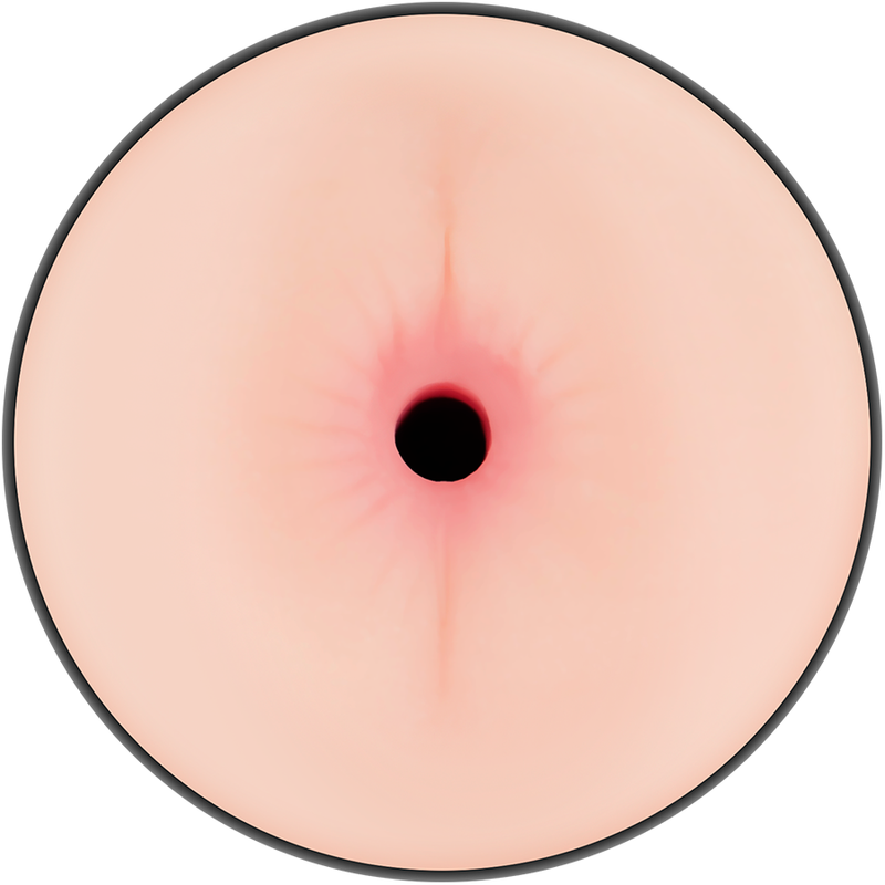 Masturbador masculino Jamyjob Randy de dupla entrada com texturas realistas de vagina e ânus.