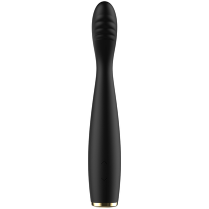 Close-up do vibrador flexível IBIZA para ponto G e clitóris, mostrando o design ergonómico e material de silicone de alta qualidade.