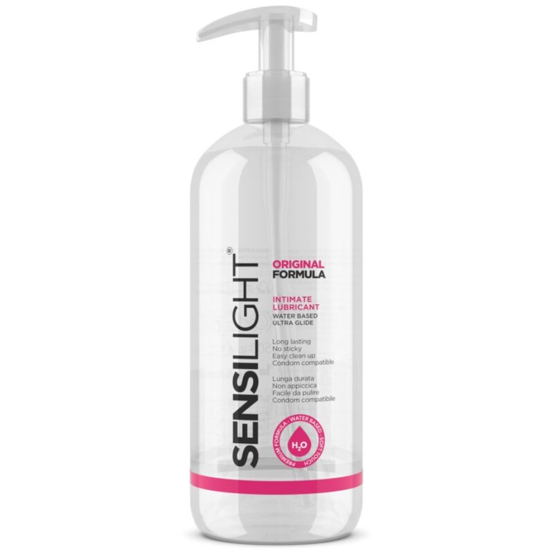 Lubrificante Sensilight Fórmula Original à Base de Água 500 ml