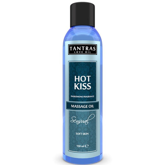 Óleo de Massagem Tantras Love Oil Hot Kiss 150ml