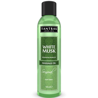 Óleo de Massagem Tantras Love Oil Musk Branco 150 ml