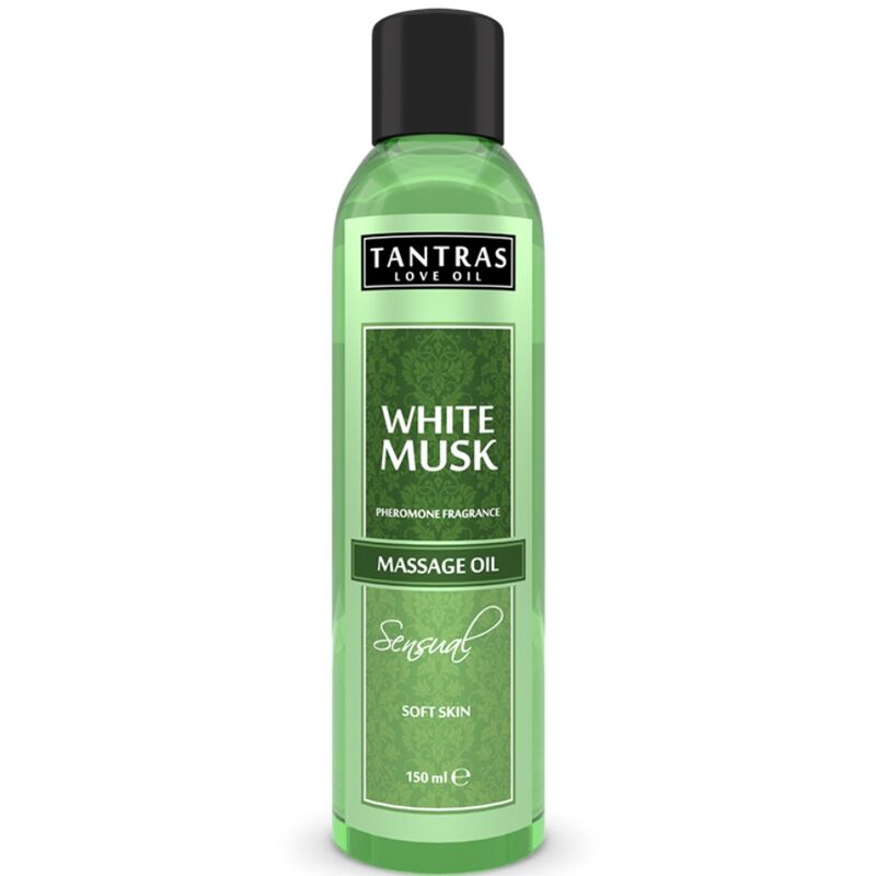 Óleo de Massagem Tantras Love Oil Musk Branco 150 ml