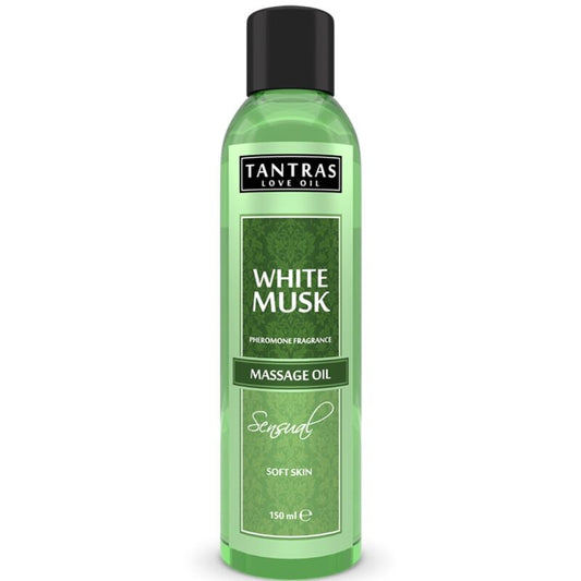 Óleo de Massagem Tantras Love Oil Musk Branco 150 ml