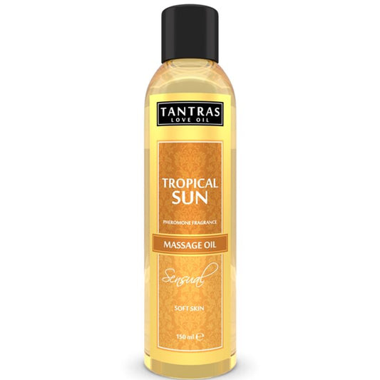 Óleo de Massagem Tantras Love Oil Solar Tropical 150 ML
