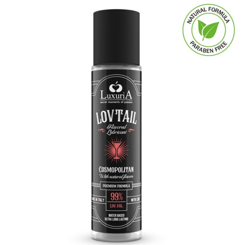 Lubrificante à Base de Água Luxúria Lovtail Cosmopolitan 60 ml