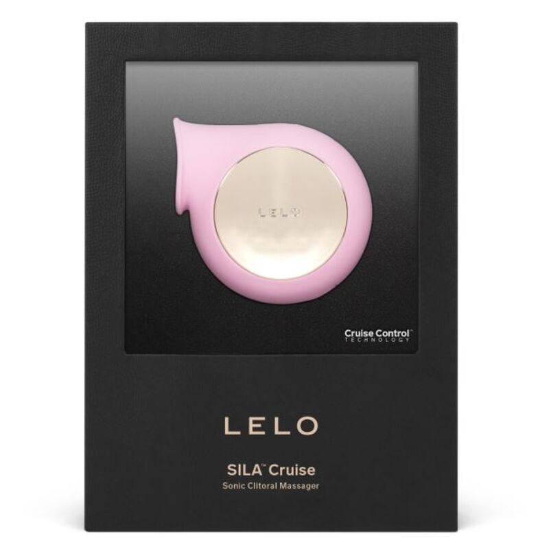 LELO Estimulador Clitoriano Sila Cruise Ondas Sônicas Rosa, close-up do design e textura