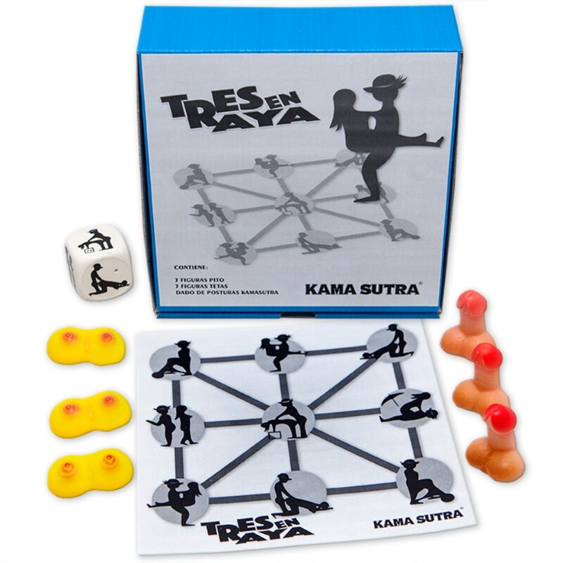 Jogo Erótico Kamasutra Três em Linha