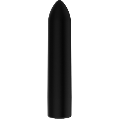 Close-up da Bala Vibrante Mini Intense, mostrando seu design compacto e elegante.