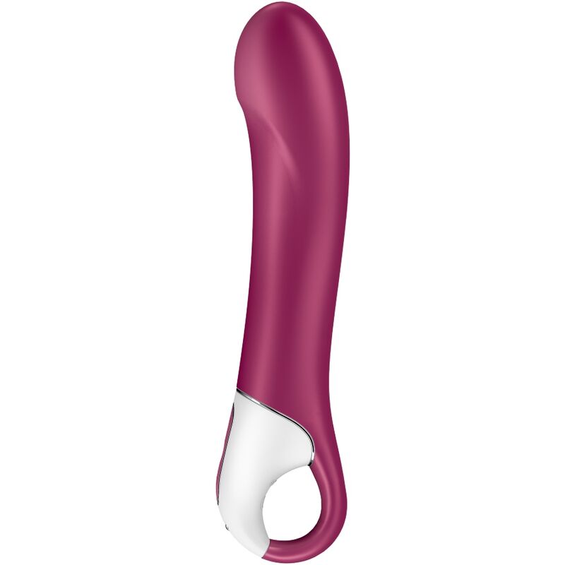 Vibrador Satisfyer Big Heat com aquecimento e app, ideal para estimulação do ponto G.