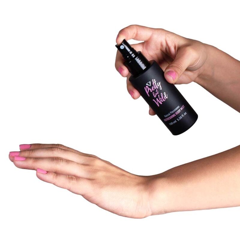 SECRETPLAY Névoa Corporal Refrescante Bonita mas Selvagem 100 ML, para hidratação e frescura instantânea