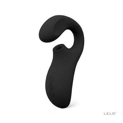 LELO ENIGMA Cruise Vibrador Sónico Duplo G e Clítoris em preto, exibindo seu design elegante e ergonómico.