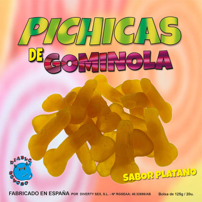 Fatias de Goma de Banana