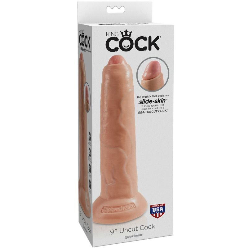 Dildo Realístico Carne Sem Cortes 23 CM