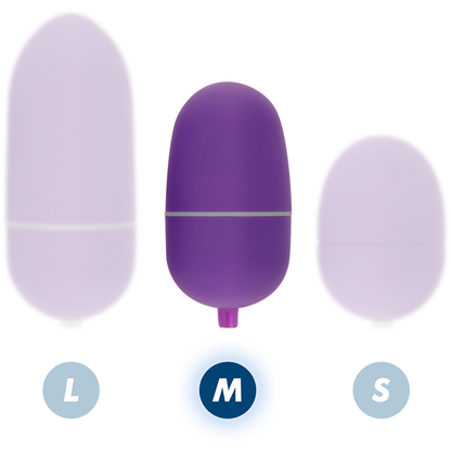 OVO VIBRANTE COM CONTROLE REMOTO M LILAC