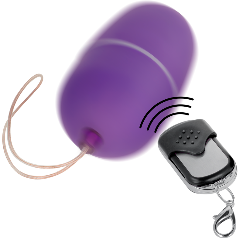 OVO VIBRANTE COM CONTROLE REMOTO M LILAC