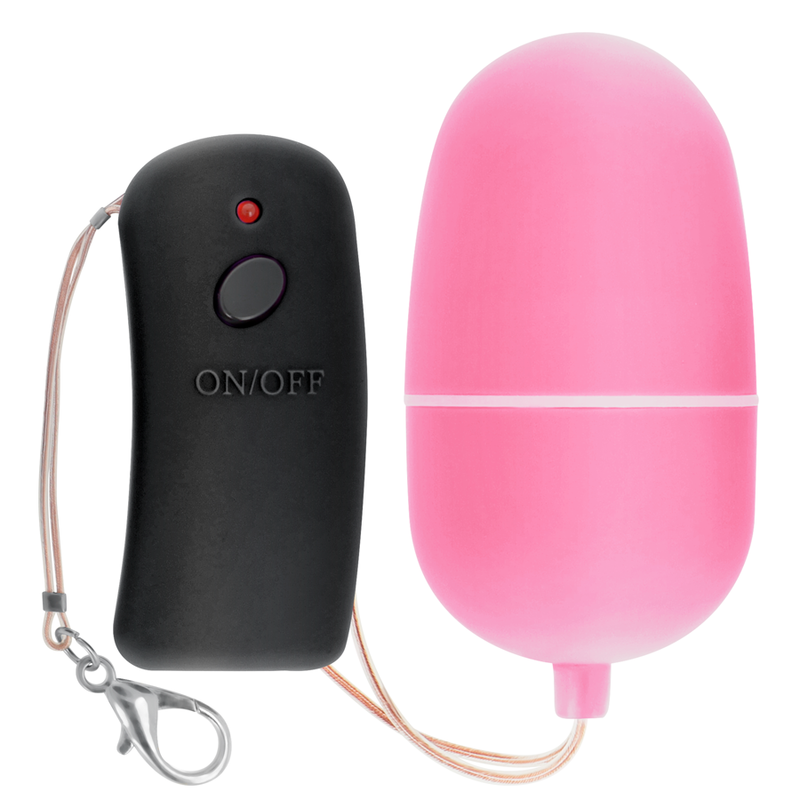 Ovo Vibrante com Controle Remoto Rosa